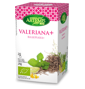 Infusión Valeriana plus Bio, Artemis (20 bolsitas)  de Artemis Bio
