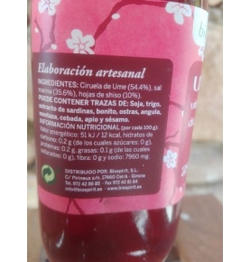 Vinagre de umeboshi bio, BioSpirit (250 ml)  de Biospirit