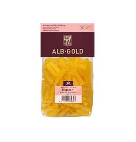 Macarrón (ancho) maíz arroz S/Gluten, Alb-Gold (250g)  de ALB-GOLD