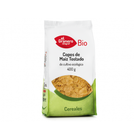 Copos de maíz tostado Bio, El Granero (400g)  de El Granero Integral