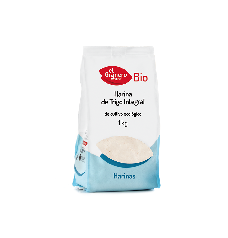Harina de trigo integral Bio, El Granero (1 kg)  de El Granero Integral