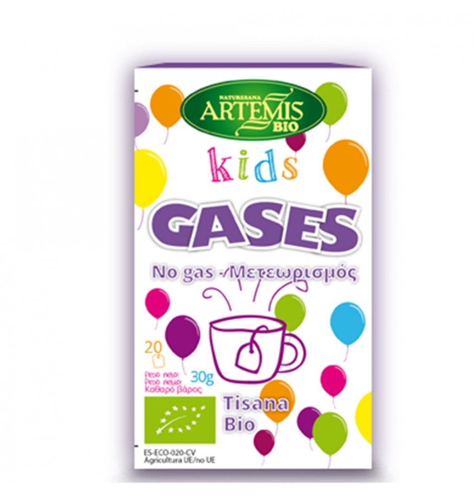 Tisana Gases Kids Bio, Artemis (20filtros)  de Artemis Bio