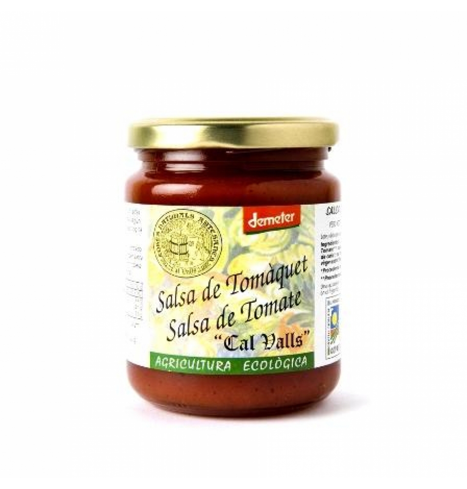 Salsa de tomate con champiñón, Cal Valls Eco (350g)  de Cal Valls