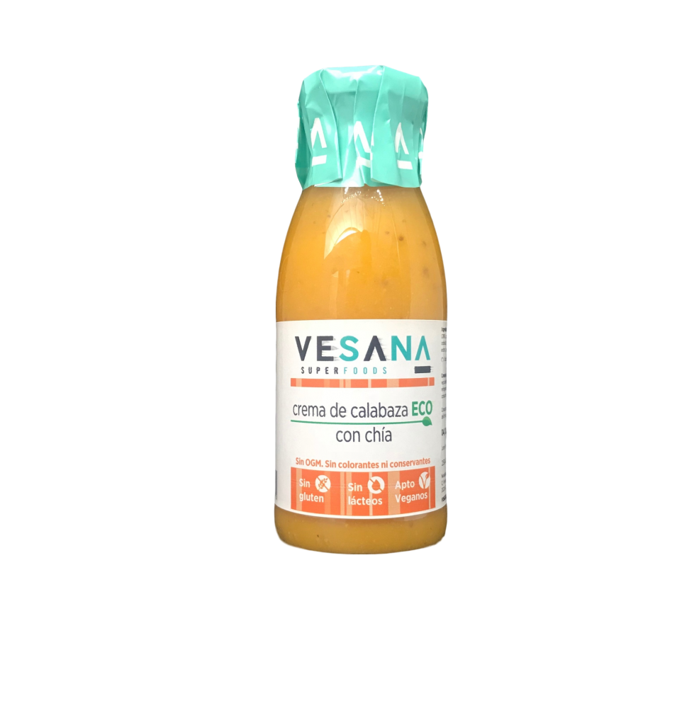 Crema de calabaza y chia Bio, Vesana (250ml)  de Vesana Superfoods