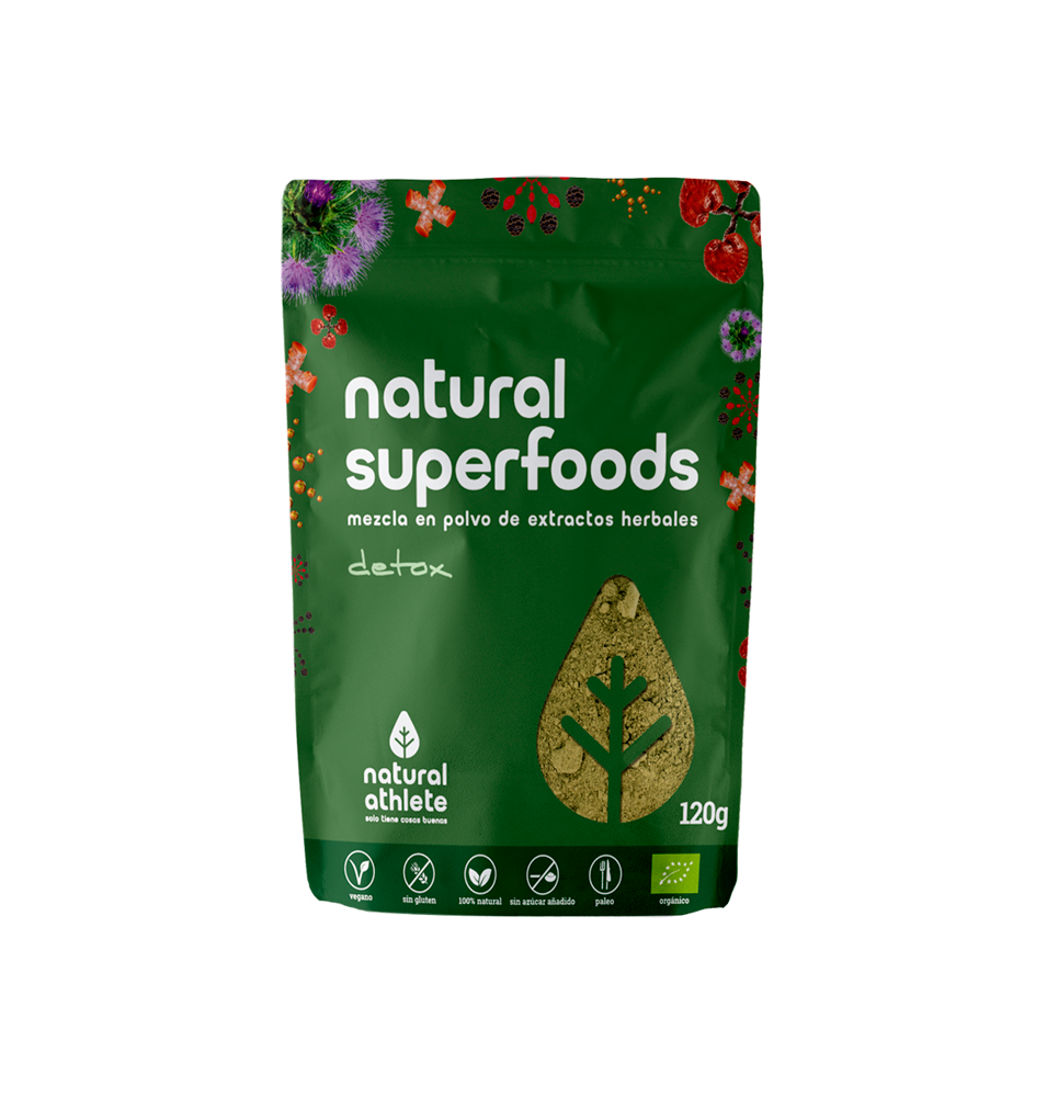 Superfoods Detox Bio, Natural Athlete (120g)  de Natural Athlete