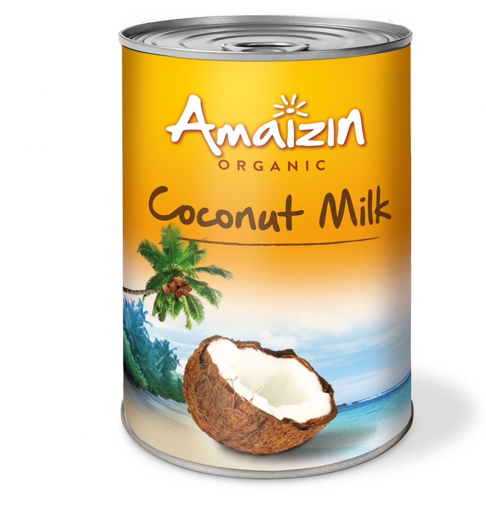 Leche de coco bio, Amaizin ( 400ml)  de Amaizin