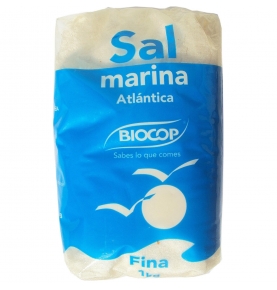 Sal marina atlántica fina, Biocop (1 kg)  de Biocop