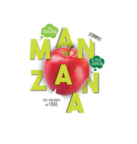Manzana Snack Bio, El Granero (20g)  de El Granero Integral