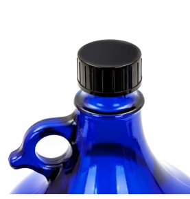 Tapón para botella de vidrio azul de Murano ( 2-5 litros)  de