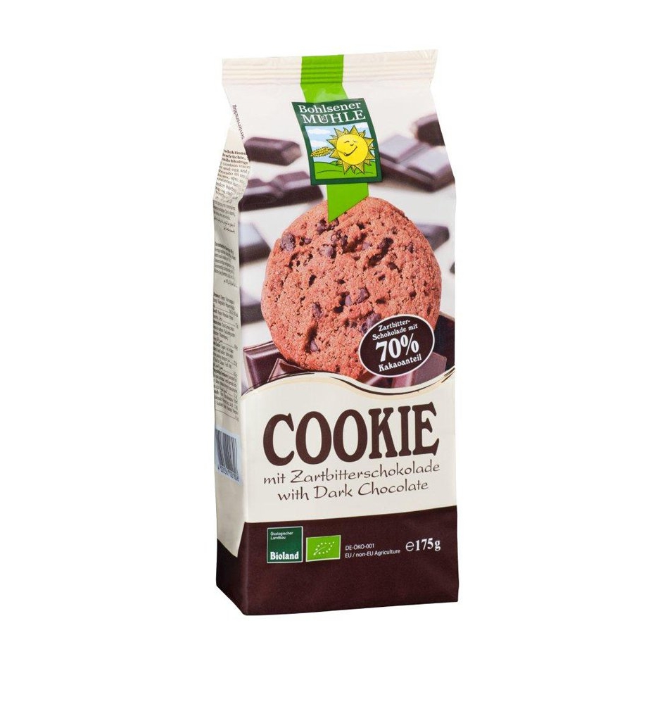 Cookie con chocolate Bio, Bohlsener Mühle (175 g)  de Bohlsener Mühle