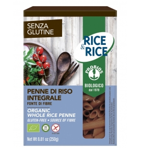 Macarrones arroz integral Bio, Rice & Rice (250g)  de Rice&Rice