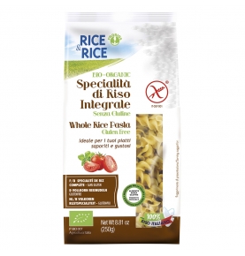 Espirales de arroz integral Bio, Rice & Rice (250g)  de Rice&Rice