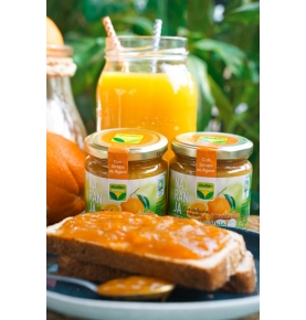 Mermelada de Naranja con infusión de Canela con Sirope de agave bio, Abellán Biofoods (265g)  de Abellán Biofoods