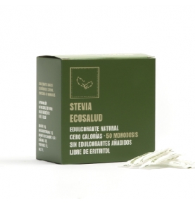 Stevia Pura 12% concentración , Stevia Ecosalud (50 Monodosis)  de Alnaec y Ecosalud