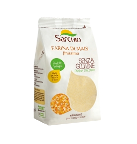 Harina de maíz sin gluten bio, Sarchio (500g)  de Sarchio