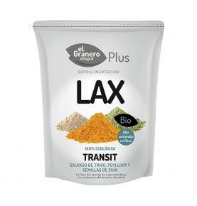 Lax-transit (salvado de trigo,Pshillium y Chia) Bio, El Granero Integral (150g)  de El Granero Integral