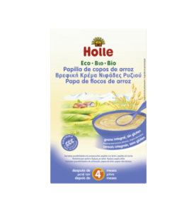 Papilla de copos de arroz bio, Holle (250 g)  de Holle
