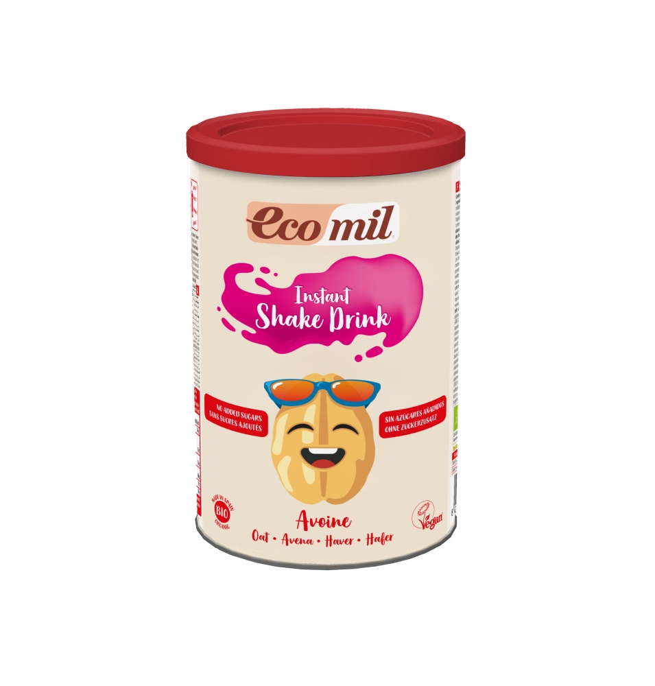 Bebida de avena en polvo sin azúcares añadidos Bio, Ecomil (400g)  de EcoMil