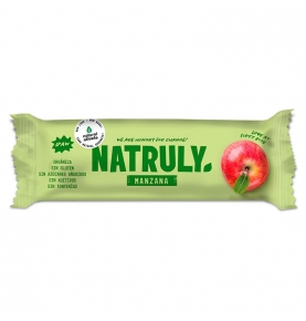 Barrita energética de manzana Bio, Natruly (40g)  de Natruly
