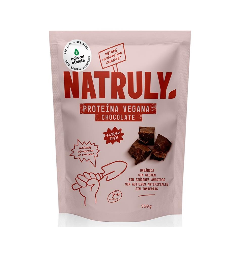 Proteína vegana sabor chocolate Bio, Natruly (350g)  de Natruly