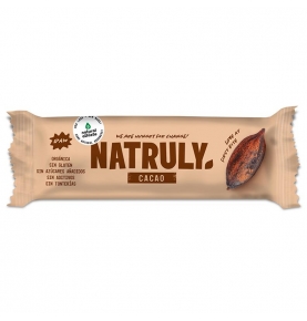 Barrita energética de cacao Bio, Natruly (40g)  de Natruly