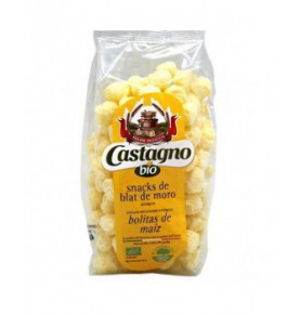 Snacks bolitas maíz y trigo sarraceno Bio, Castagno  de Castagno Bruno