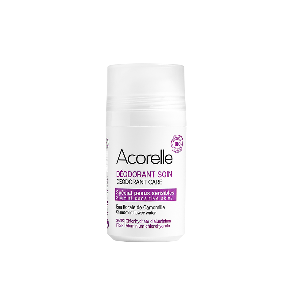 Desodorante roll on piel sensible bio, Acorelle (50ml)  de Acorelle