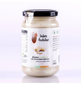 Crema de chocolate blanco bio, La Virgitana (380g)  de Chocolates La Virgitana - Sabor Andaluz