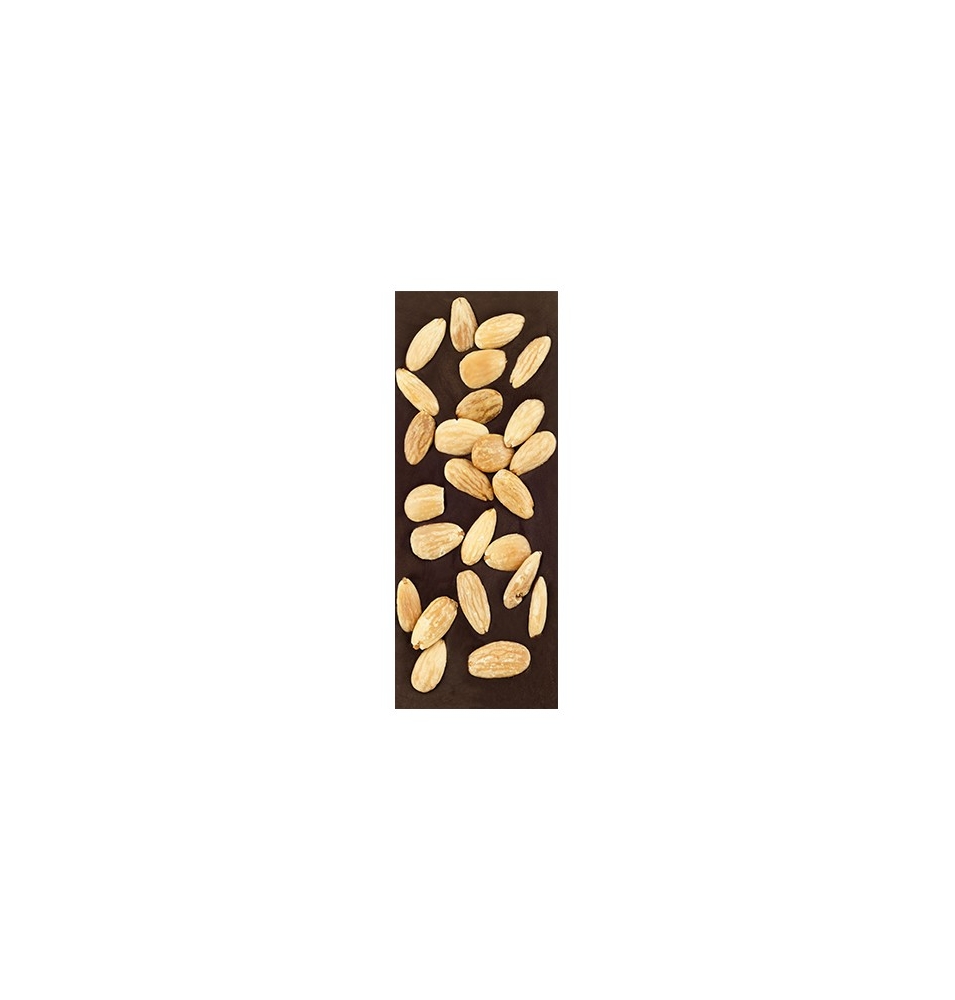 Chocolate Negro 60% Cacao con Almendra bio, Sabor Andaluz (100g)  de Chocolates La Virgitana - Sabor Andaluz