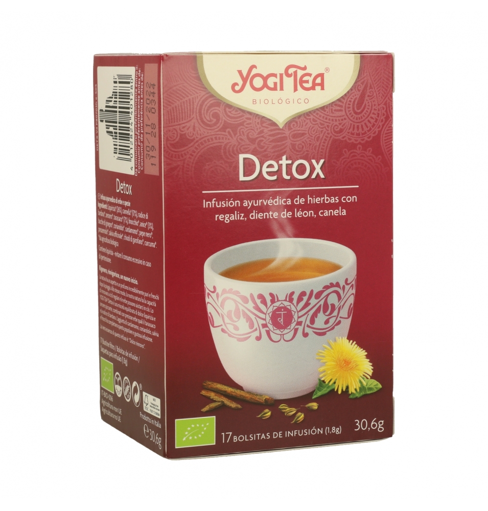 Infusión Detox Bio, Yogi Tea (17bolsas)  de YOGI TEA®