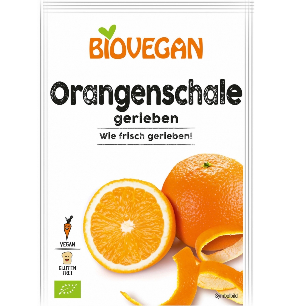 Ralladura de naranja Bio, Biovegan (9g)  de Biovegan