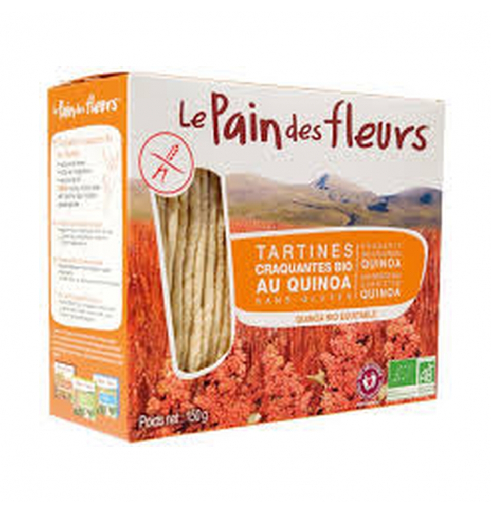Pan de flores con quinoa sin gluten Bio, Le Pain des Fleurs (150g)  de Le pain des fleurs