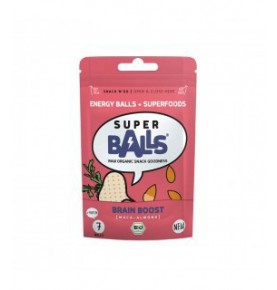 Energy Balls Maca-Almendras Bio-Raw Sin gluten, Superball (48g)  de SUPERBALL