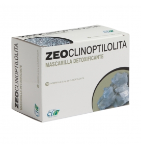 Mascarilla de zeolita Zeoclinoptilolita, Cfn (30 sobres de 2,5 g)  de