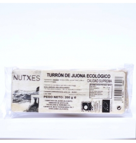 Turrón de Jijona blando Bio, Nutxes (200g)  de Nutxes