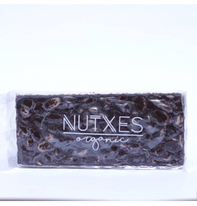 Turrón de chocolate negro 70% y Almendra Bio, Nutxes (200g)  de Nutxes