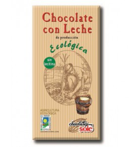 Chocolate con Leche Eco Sole (100g)  de Chocolates Solé