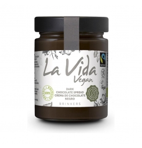 Crema Chocolate Negro Vegana Bio, La Vida Vegan (270g)  de La vida Vegan