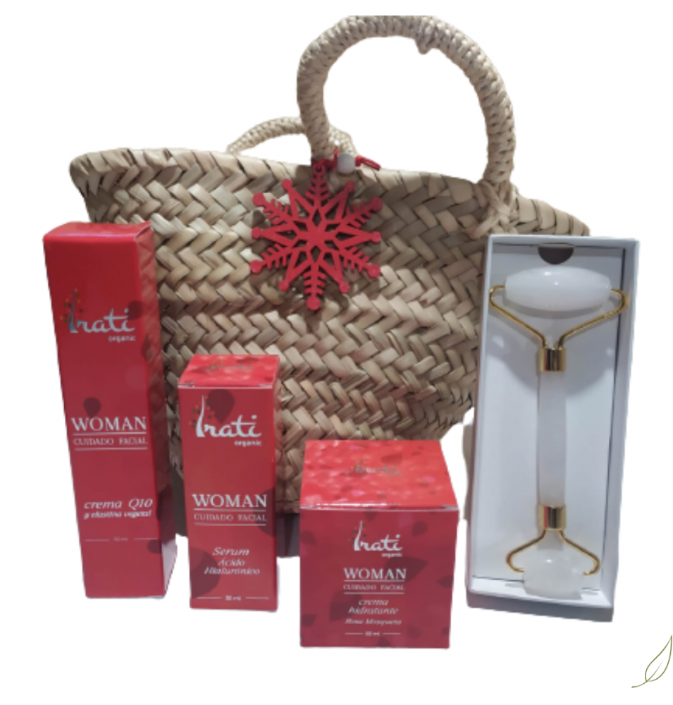 Pack regalo capazo cuidado facial, SanoBio (5 productos)  de Irati Organic