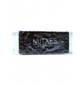 Turrón de chocolate negro 70% y Almendra Bio, Nutxes (200g)  de Nutxes
