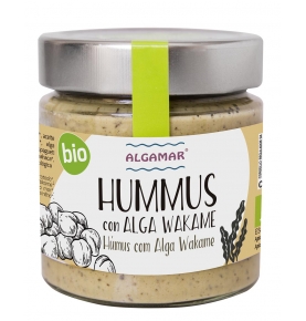 Hummus con Alga Wakame Bio, Algamar (180g)  de Algamar