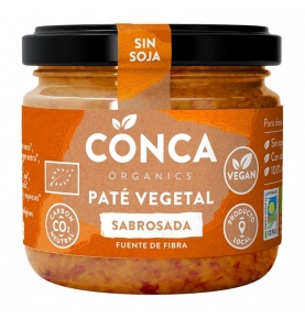 Paté Vegetal Sabrosada Vegana Bio, Conca Organics (110g)  de