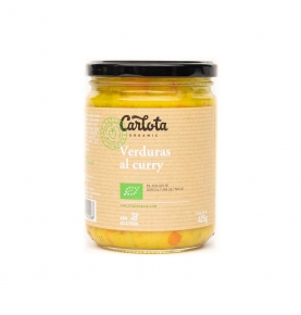 Verduras al Curry Vegana Bio, Carlota Organic (425g)  de Carlota Organic