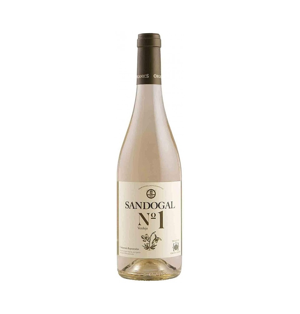 Vino blanco verdejo Sandogal Nº1 Bio, Bodegas Zagarron (750ml)  de