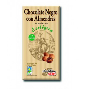 Chocolate Negro 73% con Almendra Bio Sole (150g)  de Chocolates Solé