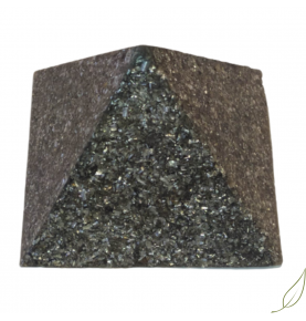 Piramide Orgonita de aluminio (200g)  de