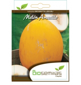 Semillas ecológicas de Melon Amarillo, Biosemillas  de Biosemillas