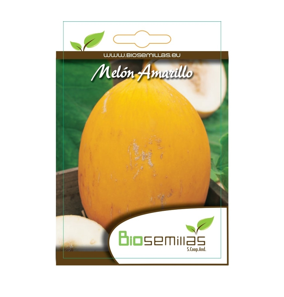 Semillas ecológicas de Melon Amarillo, Biosemillas  de Biosemillas