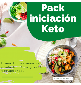 Pack iniciación Keto, SanoBio ( 12 productos)  de