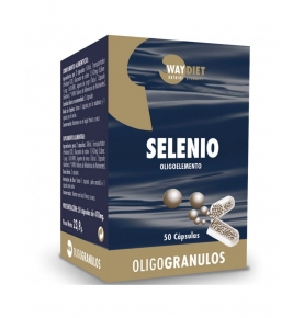 Selenio Oligogránulos, Way Diet (50 Cápsulas)  de